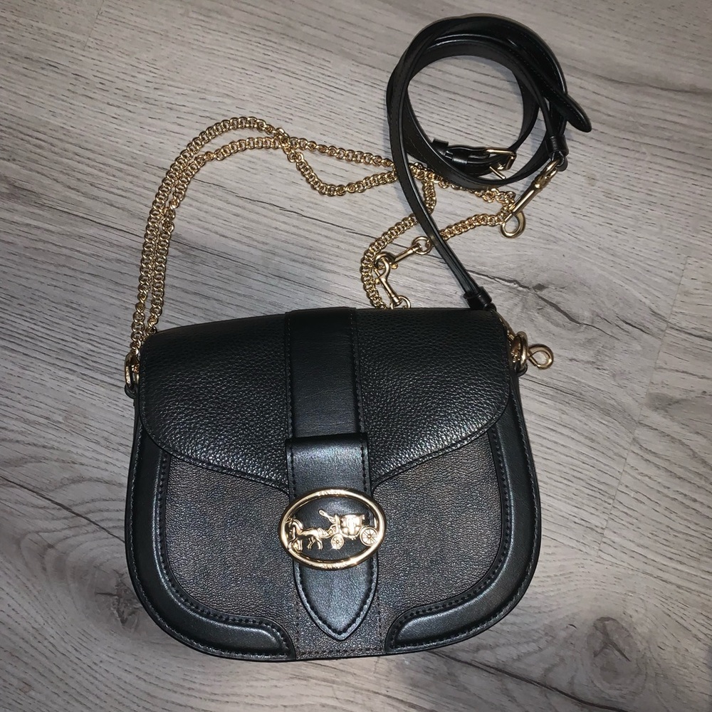 Coach Georgie saddle crossbody